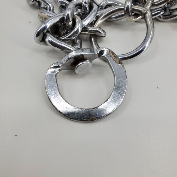 Large Dog Metal Training Pinch Prong Collar Tool - Picture 2 of 4